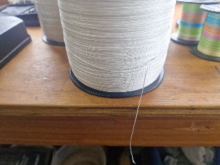 Hollow Spectra Braid 80lb x 1000M White